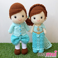 ตุ๊กตาแต่งงานชุดไทย